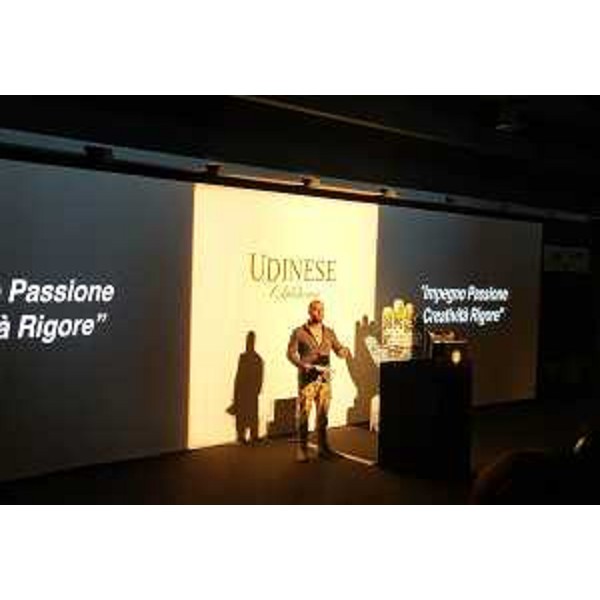 Danilo Callegari (Extreme adventurer) all'evento conclusivo del progetto "Il lavoro vale oro" - Udine 27/01/2017
