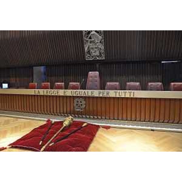 Aula della Corte d'Appello nel giorno di apertura dell'Anno giudiziario - Trieste 28/01/2017