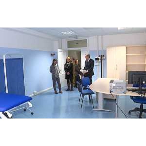 Debora Serracchiani (Presidente Regione Friuli Venezia Giulia) e Maria Sandra Telesca (Assessore regionale Salute) all'inaugurazione del Centro di Assistenza Primaria (CAP) - Cividale del Friuli 30/01/2017