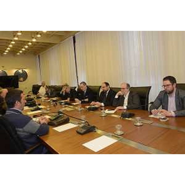Sergio Bolzonello (Vicepresidente Regione FVG e assessore Attività produttive, Turismo e Cooperazione) e consiglieri regionali incontrano una delegazione regionale di sigle sindacali del settore delle telecomunicazioni - Trieste 01/02/2017