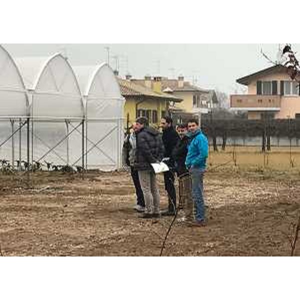 Cristiano Shaurli (Assessore regionale Risorse agricole e forestali) visita l'Associazione La Viarte onlus - Santa Maria la Longa 02/02/2017