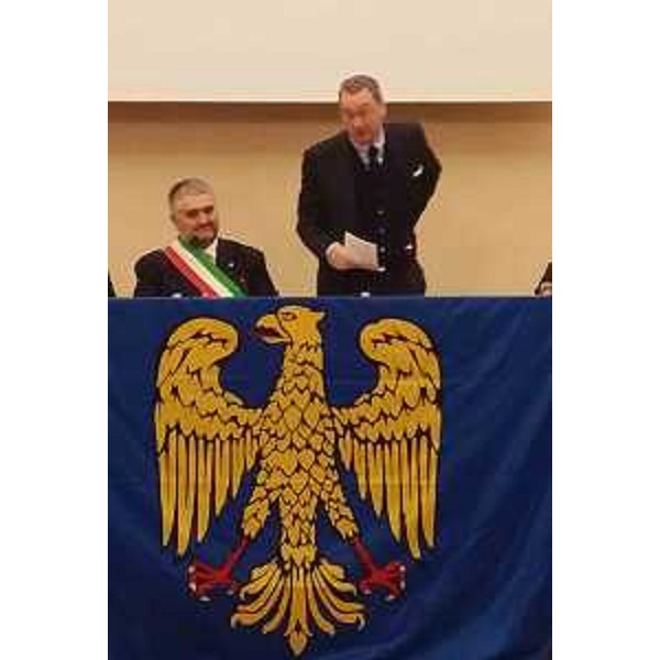 Sergio Bolzonello (Vicepresidente Regione FVG e assessore Attività produttive, Turismo e Cooperazione) alla prima assemblea generale della Comunità linguistica friulana - Udine 04/02/2017