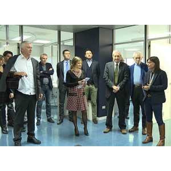 Pietro Paviotti (Consigliere regionale) e Debora Serracchiani (Presidente Regione Friuli Venezia Giulia) incontrano i vertici di Bluenergy Group S.p.A. - Udine 06/02/2017