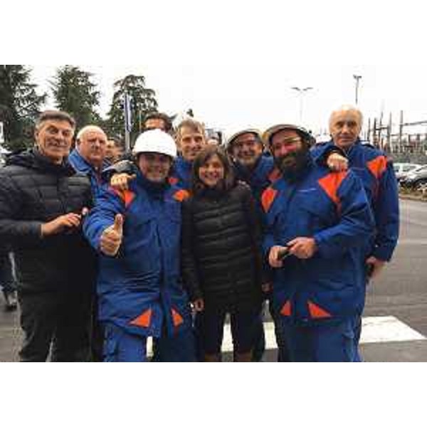 Debora Serracchiani (Presidente Regione Friuli Venezia Giulia) all'inaugurazione della sede di e-distribuzione, Società del Gruppo Enel, per la zona Udine-Monfalcone, in viale Venezia - Udine 06/02/2017