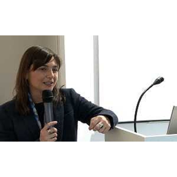 Debora Serracchiani (Presidente Regione Friuli Venezia Giulia) all'inaugurazione della sede di e-distribuzione, Società del Gruppo Enel, per la zona Udine-Monfalcone, in viale Venezia - Udine 06/02/2017