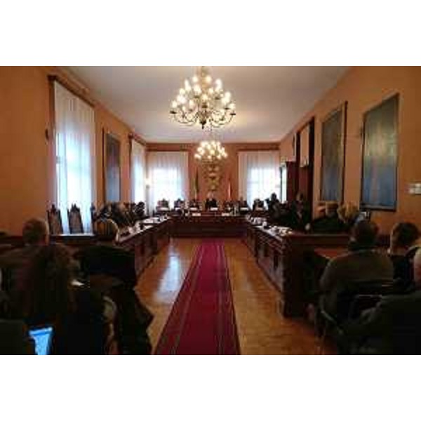 Sottoscrizione della dichiarazione d'intenti per il "contratto di fiume" del Natisone, nella Sala consiliare del Municipio - Cividale del Friuli 06/02/2017