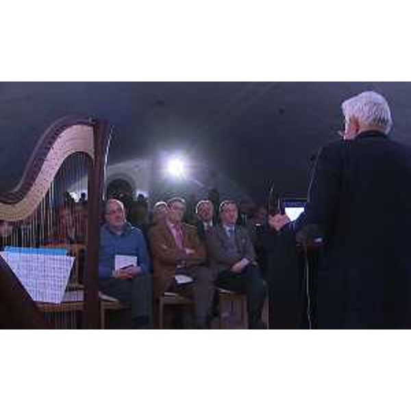 Sergio Bolzonello (Vicepresidente Regione FVG e assessore Attività produttive, Turismo e Cooperazione) all'inaugurazione delle sale restaurate del Castello di Valvasone - Valvasone Arzene 07/02/2017