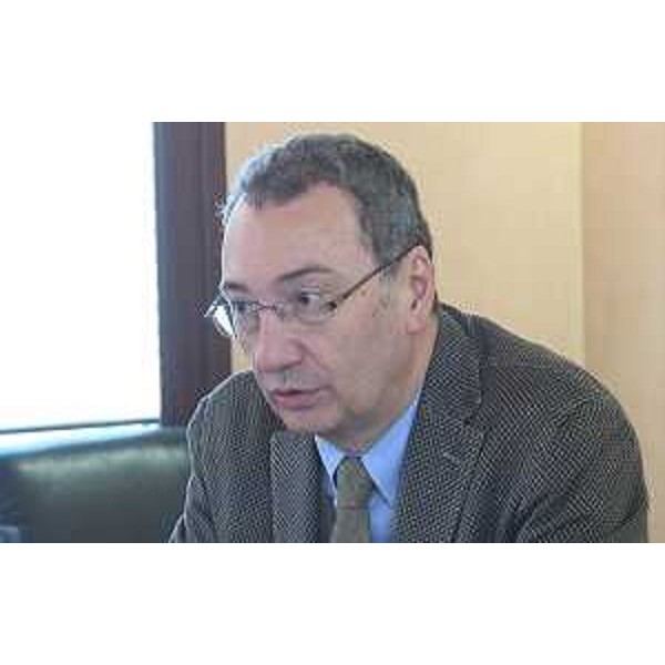 Sergio Bolzonello (Vicepresidente Regione FVG e assessore Attività produttive, Turismo e Cooperazione) alla conferenza stampa di presentazione dei "2017 Alpago Piancavallo Ski Mountaneering World Championships" - Pordenone 08/02/2017