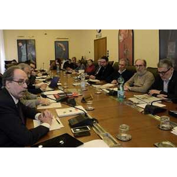 Gianni Torrenti (Assessore regionale Cultura, Sport e Solidarietà) in VI Commissione consiliare - Trieste 09/02/2017