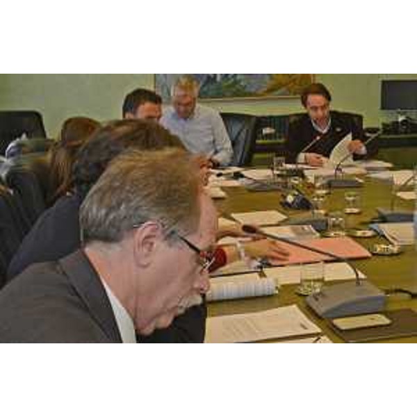 Gianni Torrenti (Assessore regionale Cultura, Sport e Solidarietà) in V Commissione consiliare - Trieste 09/02/2017