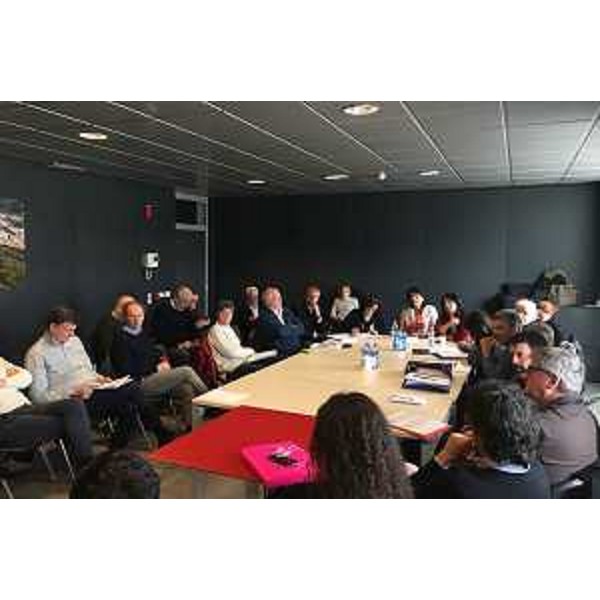 Mariagrazia Santoro (Assessore regionale Infrastrutture e Territorio) all'incontro con gli operatori del Porto - Monfalcone 10/02/2017