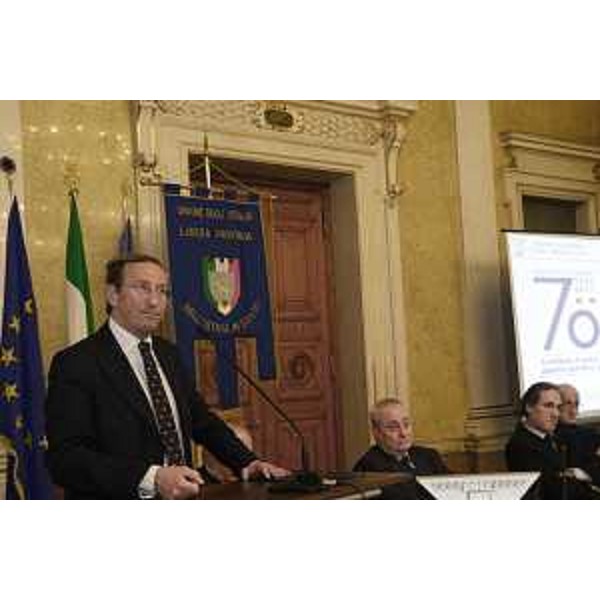 Gianfranco Fini al convegno "Il Trattato di Pace, settant'anni dopo. Aspetti giuridici, politici e diplomatici di un diktat" - Trieste 10/02/2017