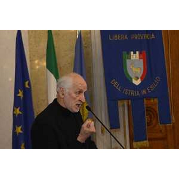 Milos Budin al convegno "Il Trattato di Pace, settant'anni dopo. Aspetti giuridici, politici e diplomatici di un diktat" - Trieste 10/02/2017
