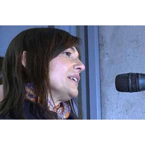 Debora Serracchiani (Presidente Regione Friuli Venezia Giulia) all'inaugurazione della mostra "Made in Roma and Aquileia" - Aquileia 11/02/2017