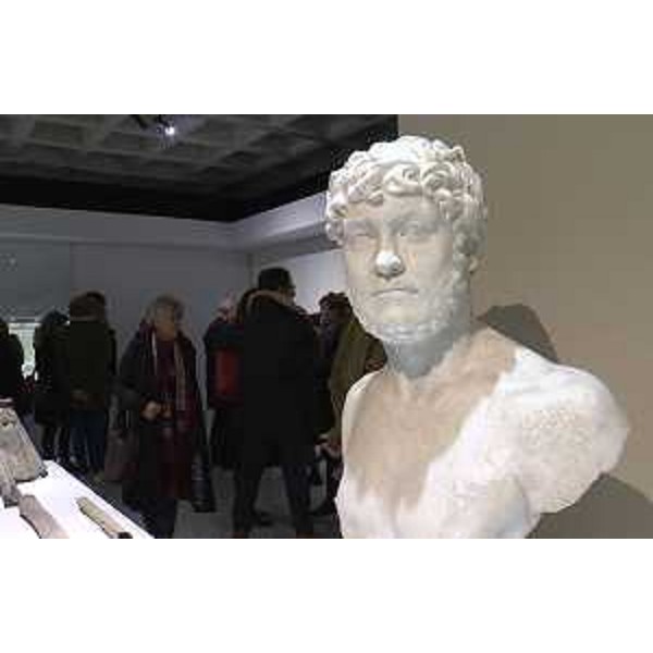La mostra "Made in Roma and Aquileia" nel giorno dell'inaugurazione - Aquileia 11/02/2017