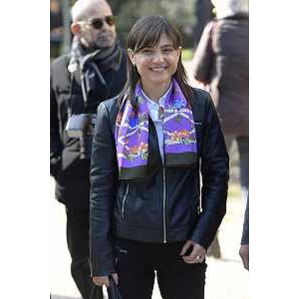 Debora Serracchiani (Presidente Regione Friuli Venezia Giulia) alla presentazione della serie TV "La porta rossa", alla Casa del Cinema di Villa Borghese - Roma 15/02/2017 (Foto Mario Cartelli / LaPresse)