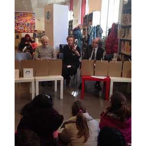 Gianni Torrenti (Assessore regionale Cultura) all'inaugurazione della Biblioteca dell'Accoglienza - Monfalcone 18/02/2017
