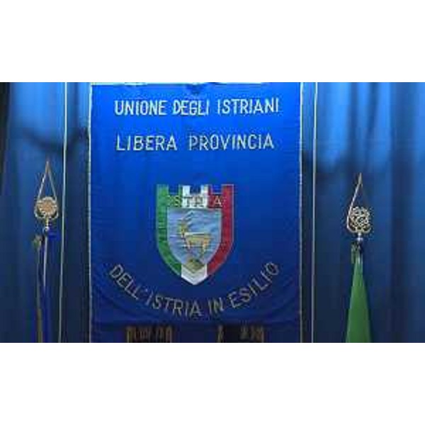 Labaro dell'Unione degli Istriani - Trieste 21/02/2017