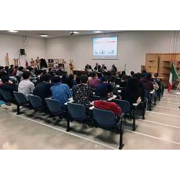 Presentazione del video sull'alluvione che nel 1966 sconvolse i territori di Pordenone e Treviso, all'IPSIA Bruno Carniello - Brugnera 24/02/2017