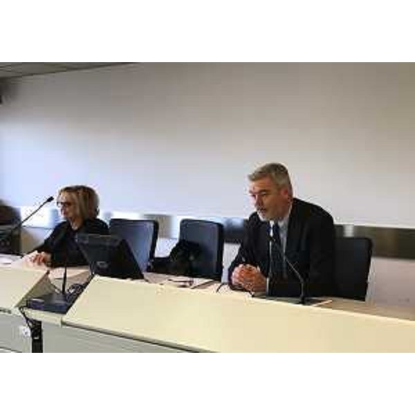 Laura Fasiolo (Senatrice) e Paolo Panontin (Assessore regionale Caccia e Risorse ittiche) incontrano operatori della pesca e dell'acquacoltura, nella sede della Protezione civile del FVG - Palmanova 27/02/2017