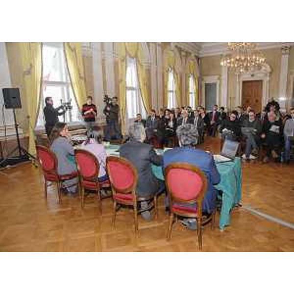 Presentazione del nuovo finanziamento congiunto Banca Europea Investimenti (BEI) - Cassa Depositi e Prestiti (CDP) per la terza corsia dell'Autostrada A4 - Trieste 27/02/2017 (Foto Autovie Venete S.p.A.)