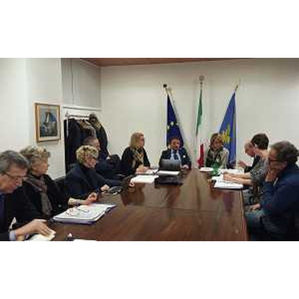 Maria Sandra Telesca (Assessore regionale Salute, Integrazione socio-sanitaria, Politiche sociali e Famiglia) incontra la Consulta regionale delle Associazioni di persone disabili e delle loro famiglie del Friuli Venezia Giulia presieduta da Vincenzo Zoccano - Udine 28/02/2017