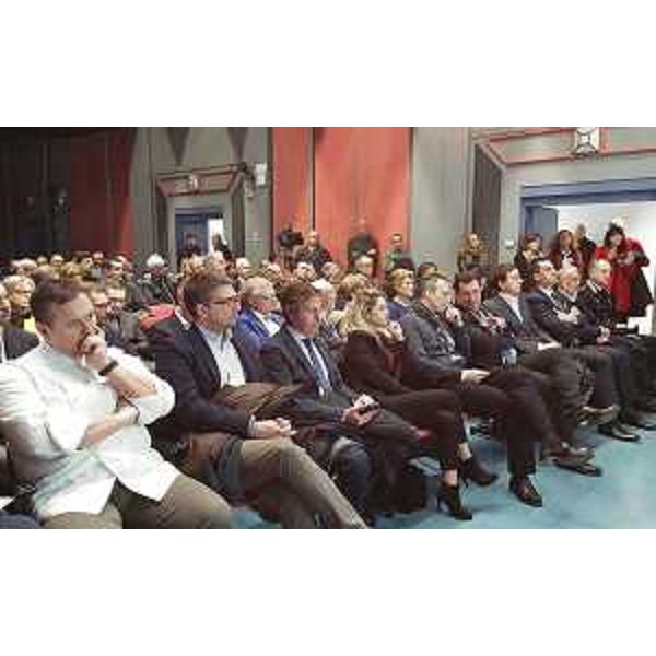 Platea all'inaugurazione dell'undicesima edizione di Olio Capitale, alla Stazione Marittima - Trieste 04/03/2017