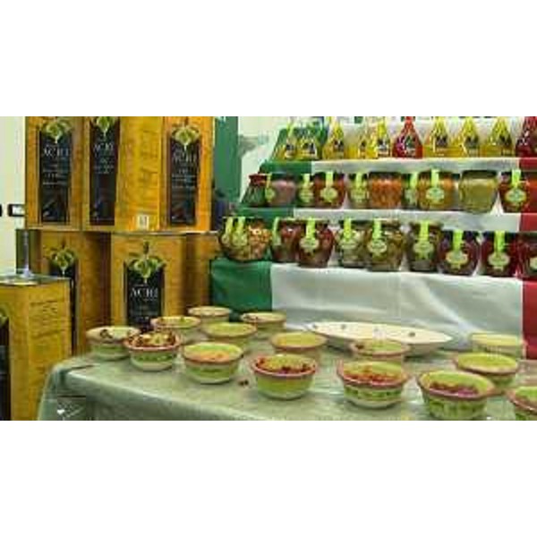 Esposizioni all'inaugurazione dell'undicesima edizione di Olio Capitale, alla Stazione Marittima - Trieste 04/03/2017