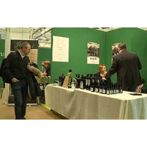 Esposizioni all'inaugurazione dell'undicesima edizione di Olio Capitale, alla Stazione Marittima - Trieste 04/03/2017