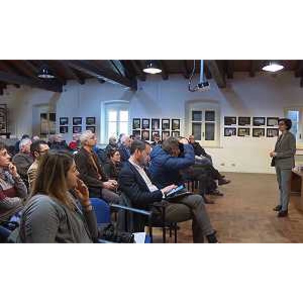 Sara Vito (Assessore regionale Ambiente ed Energia) alla consegna dei lavori di sistemazione del fiume Natissa- Aquileia 06/03/2017