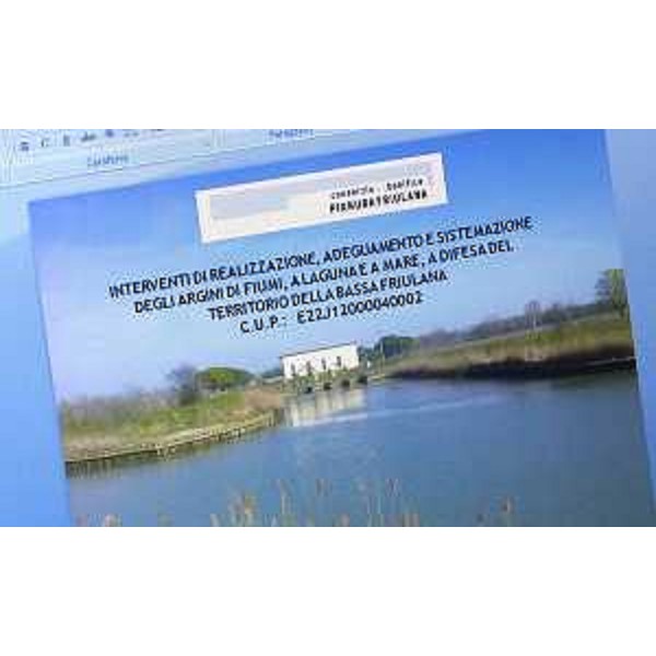Consegna dei lavori di sistemazione del fiume Natissa- Aquileia 06/03/2017