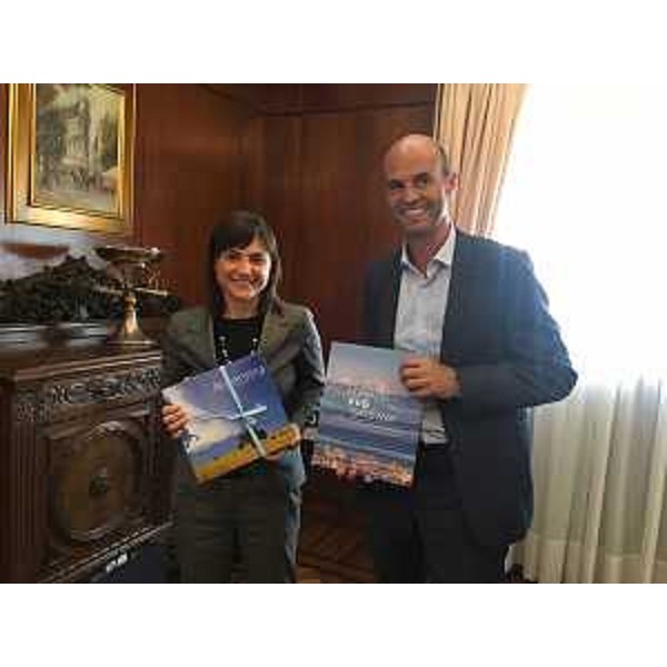 Debora Serracchiani (Presidente Regione Friuli Venezia Giulia) e Guillermo Dietrich (Ministro Trasporti Argentina) - Buenos Aires 08/03/2017