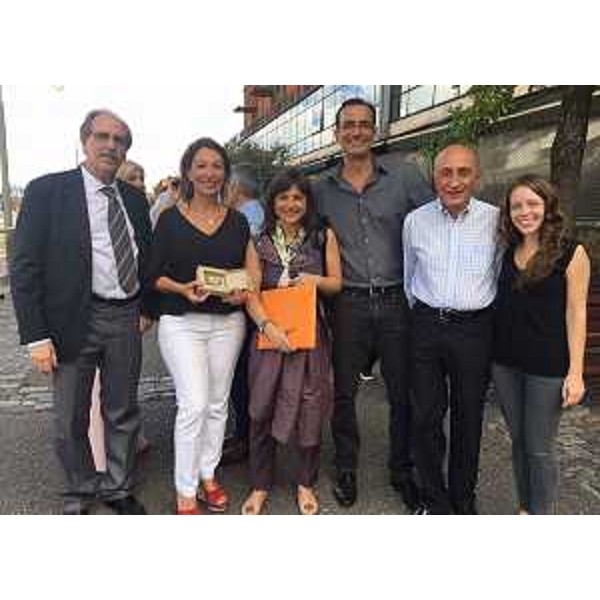 Gianni Torrenti (Assessore regionale Cultura, Sport e Solidarietà) e Debora Serracchiani (Presidente Regione Friuli Venezia Giulia) durante la visita a Puerto Madero - Buenos Aires 09/03/2017