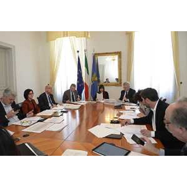 Debora Serracchiani (Presidente Regione Friuli Venezia Giulia) presiede la riunione della Giunta regionale - Trieste 13/03/2017