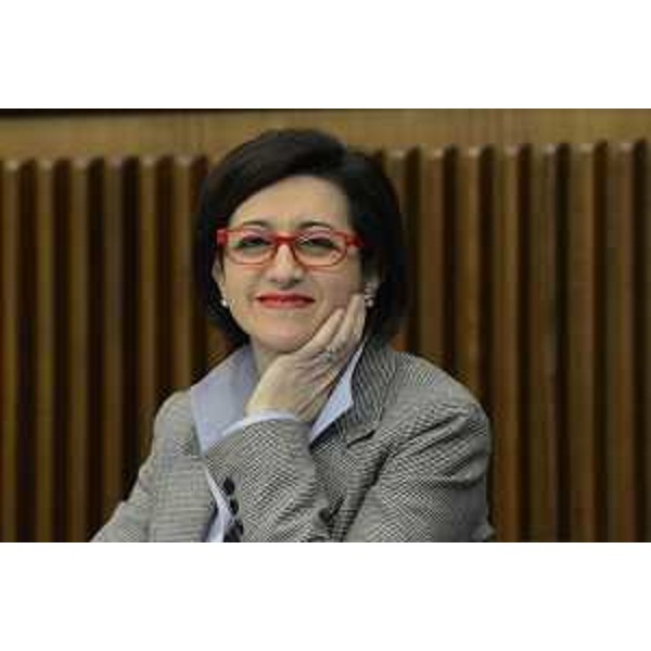 Sara Vito (Assessore regionale Ambiente ed Energia) nell'Aula del Consiglio regionale del FVG - Trieste 14/03/2017