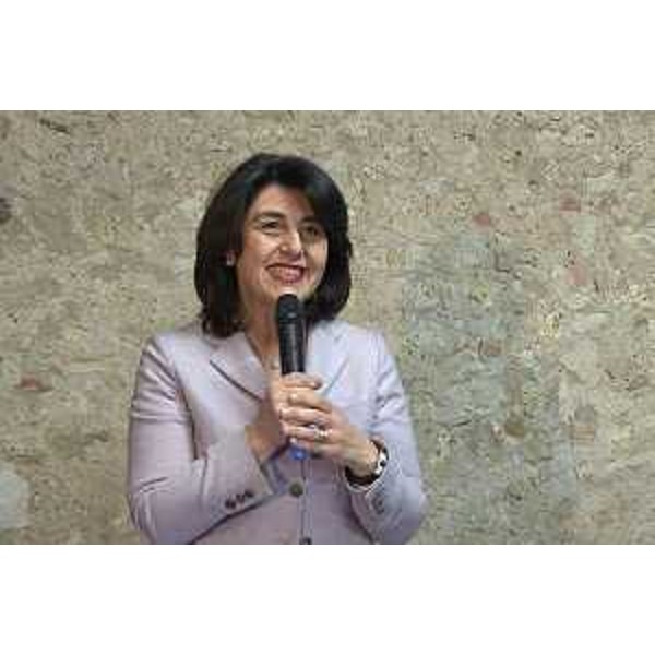 Mariagrazia Santoro (Assessore regionale Infrastrutture e Territorio) agli Stati generali dei Cammini - San Tomaso di Majano 18/03/2017