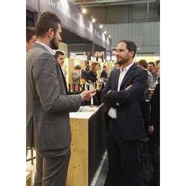 Cristiano Shaurli (Assessore regionale Risorse agricole e forestali) alla Fiera Prowein - Dusseldorf 20/03/2017