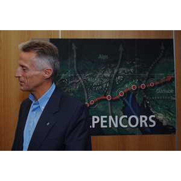 Riccardo Illy (Presidente Regione Friuli Venezia Giulia) al convegno "Una politica per il Corridoio V" (Venezia, 28/10/05)