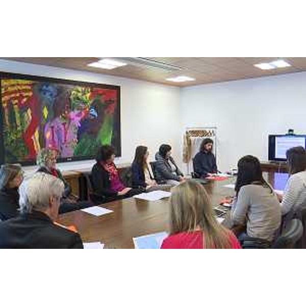 Loredana Panariti (Assessore regionale Lavoro, Formazione, Istruzione, Pari Opportunità, Politiche giovanili, Ricerca e Università) alla presentazione del progetto "Rafforzare l'imprenditorialità femminile attraverso la responsabilità sociale d'impresa" - Udine 28/03/2017