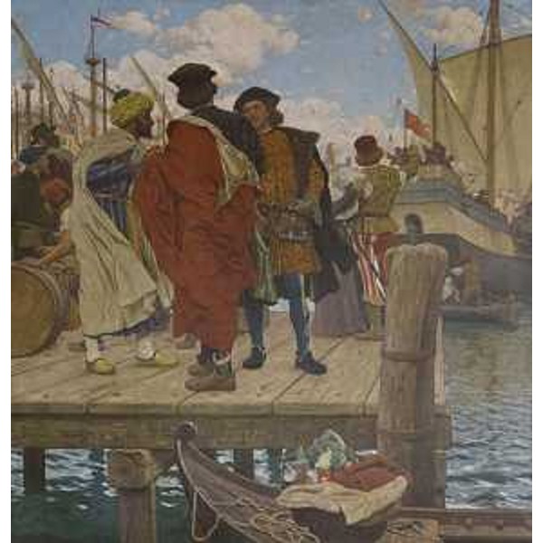 Giuseppe Barison, Commercio, 1912, Collezione Fondazione CRTrieste