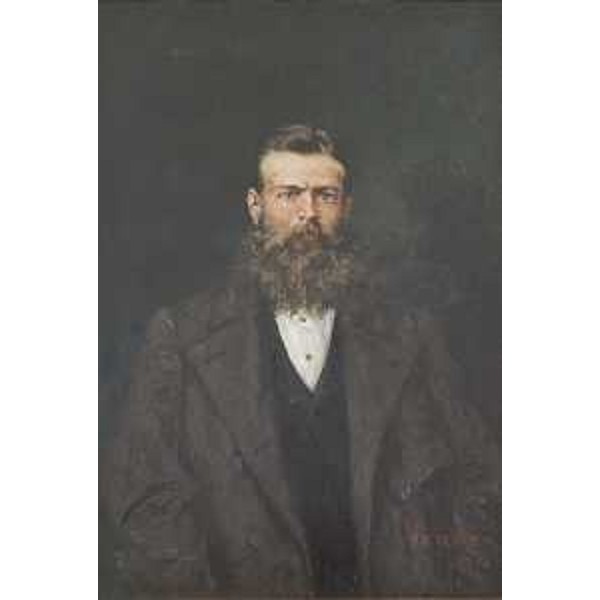 Umberto Veruda, Ritratto maschile, Collezione Fondazione CRTrieste