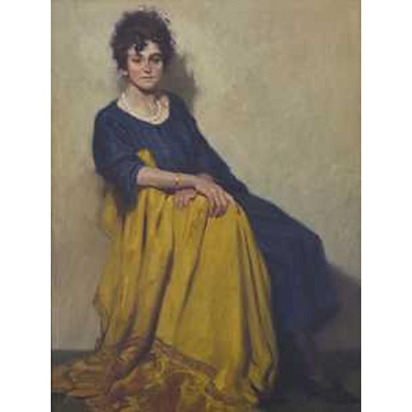 Bruno Croatto, Ritratto femminile, 1921, Collezione Fondazione CRTrieste