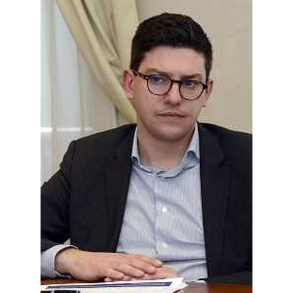 Simone Puksic (Presidente Insiel S.p.A.) alla presentazione dei servizi web "Scuola Digitale FVG", disponibili sul portale dell'Agenda Digitale della Regione FVG - Trieste 29/03/2017