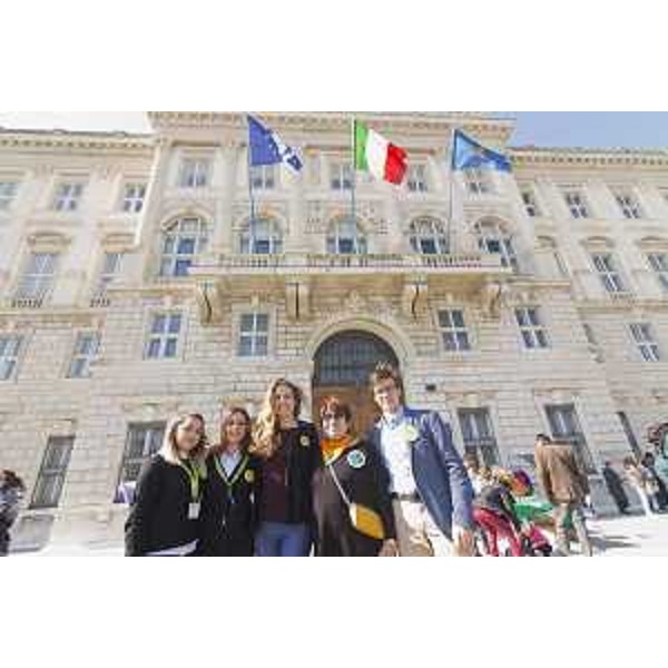 Palazzo del Lloyd Triestino, oggi sede della Presidenza della Giunta regionale del Friuli Venezia Giulia, aperto al pubblico nelle Giornate FAI di Primavera - Trieste 25/03/2017