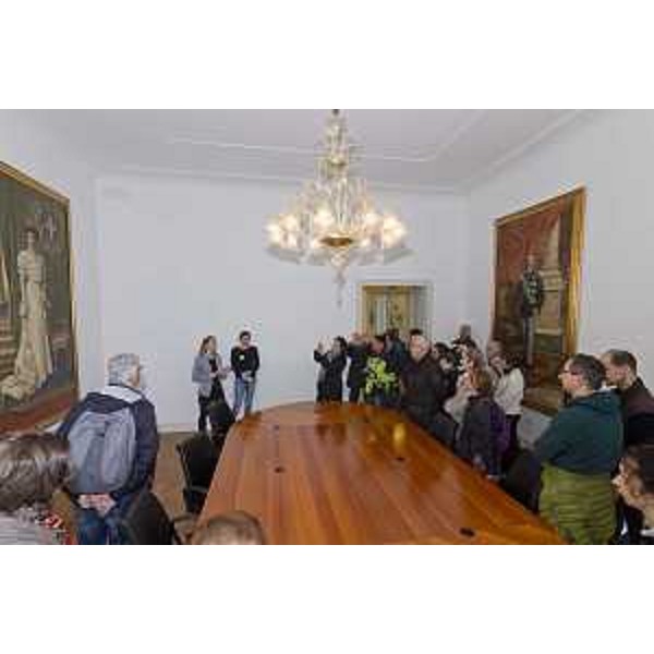 Visita del Palazzo del Lloyd Triestino, oggi sede della Presidenza della Giunta regionale del Friuli Venezia Giulia, aperto al pubblico nelle Giornate FAI di Primavera - Trieste 25/03/2017