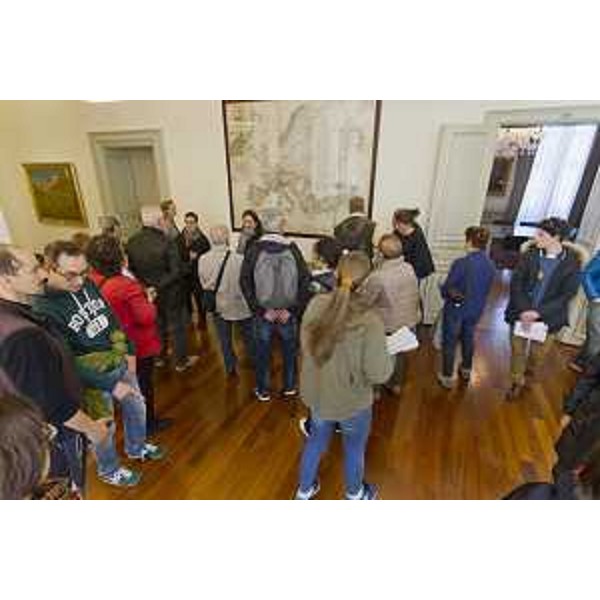 Visita del Palazzo del Lloyd Triestino, oggi sede della Presidenza della Giunta regionale del Friuli Venezia Giulia, aperto al pubblico nelle Giornate FAI di Primavera - Trieste 25/03/2017