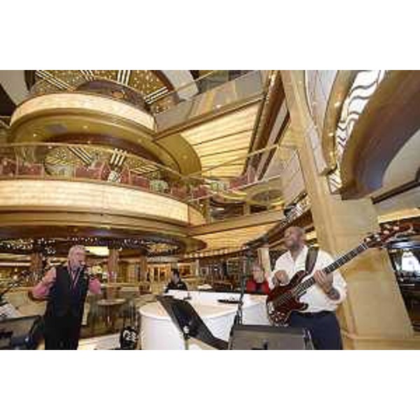 La nave da crociera Majestic Princess (Gruppo Carnival), realizzata dalla Fincantieri - Monfalcone 30/03/2017