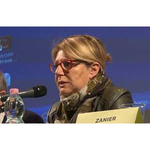 Maria Sandra Telesca (Assessore regionale Salute, Integrazione socio-sanitaria, Politiche sociali e Famiglia) alla presentazione di "Focus Salute FVG. Rapporti sanitari 2016", al Teatrino Franco e Franca Basaglia, Parco di San Giovanni - Trieste 31/03/2017