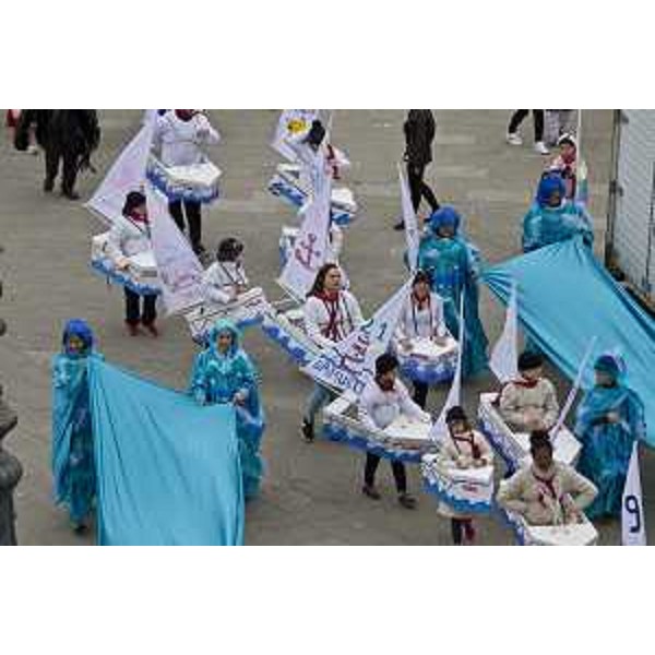 Carnevale in piazza Unità - Trieste 28/02/2017