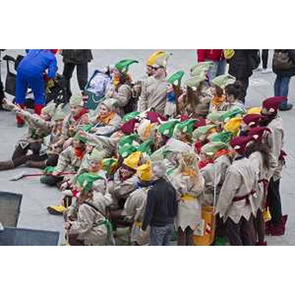 Carnevale in piazza Unità - Trieste 28/02/2017
